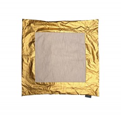 2637G8 | LOVESAC Throw Pillow Cover | GOLDEN BORDER