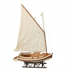 Handmade Model of Cape Cod Catboat