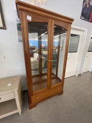 Wooden Curio Cabinet