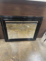 Prestigious Black Framed Mirror (35x29)