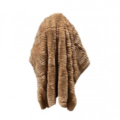 2573R10 | LOVESAC FootSac Rippled Sands Phur Blanket | ROSE GOLD