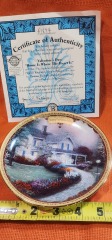 Thomas Kinkade's Simpler Times Plate \