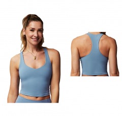 1768P1 | FABLETICS Anywhere Built-In Bra Tank | S | BLUE