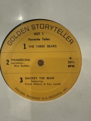 Golden Storyteller \u2014 Favorite Tales (GST-1) 12? LP