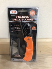 FOLDING UTILITY KNIFE +5 BLADE