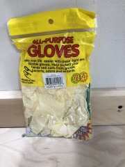 10pk VINYL GLOVES ALL PURPOSE