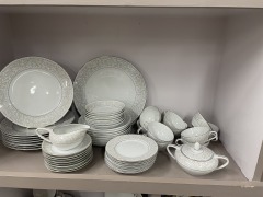 Vintage Japanese Kyoto Prelude Dish Set (set of 58)