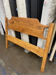 Shaker Style Wood Full Headboard