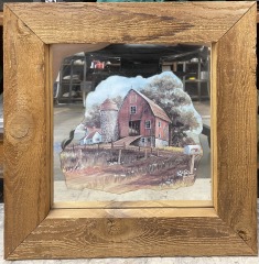 The Memory of the Mill Mirror\/Framed Art