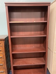 Cherry Finish Bookshelf