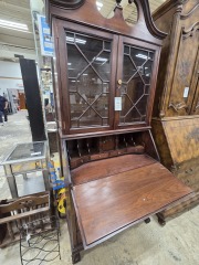 Dark Cherry Secretary Desk