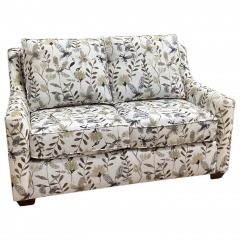 Stone & Leigh Floral Print Twin Size Sleeper Loveseat