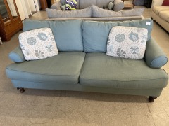 Light Aqua 2 Seater couch
