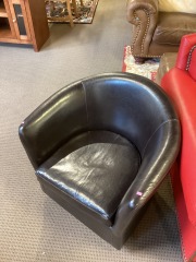 Leather Swivel Chair