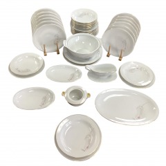 41 pc Rheinpfalz Hartporzellan Dishes