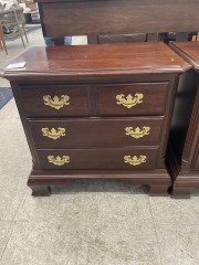 Curved Leg End Table