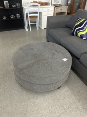 Grey Ottoman