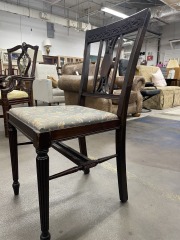 Vintage Dark Wood Dining Chair