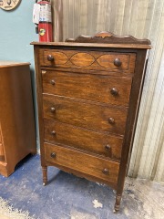 Stunning Antique Dresser On Lil' Wheels