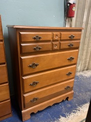 Classic Cutie Wood Four Drawer Dresser