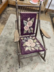 Antique Rosie Rocker