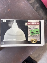 White Pendant Light Fixture