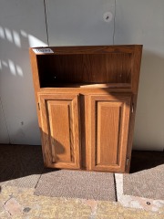 Oak Bathroom Cabinet 33 x 24 x 8