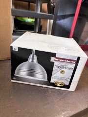 Silver Pendant Light Fixture