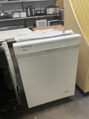 White Whirlpool Dishwasher