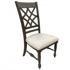 Hooker Furniture Two-tone Grey Dining Side Chair
