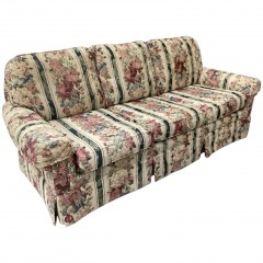 Temple Furniture Tan Floral Print Sofa