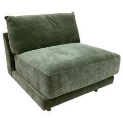 Hooker Furniture Green Armless Chair