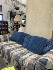 Patterned Sleeper Sofa