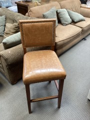 Leather Stool