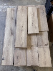 Light composite flooring aprox 210 ft