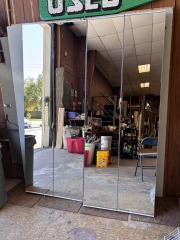 Bi-Fold Mirror Closet Doors 60\