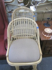 Rattan Swivel Chair