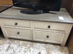Farm House LIft-Top Coffee Table w\/Drawers