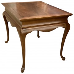 Vintage Mahogany Side Table with Cabriole Legs