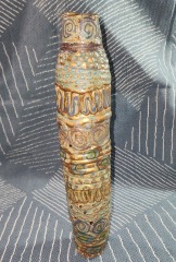 POTTERY TALL SLIM VASE