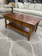Simple Mission Style Coffee Table