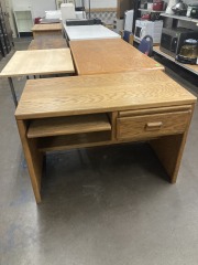 Vintage Solid Wood Desk