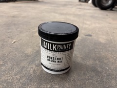 Sealer and wood wax- Chesnut Brown Wax