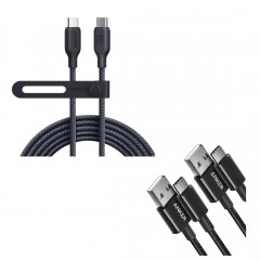2745B1 | ANKER USB-C Cable to USB-C Cable and USB-A to USB-C Cable