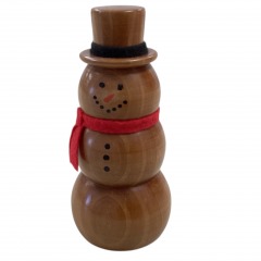 Wednesday Crew Wooden Snowperson