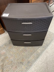 Sterilite 3 drawer storage
