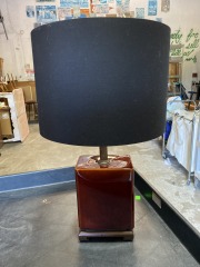 Moody Modern Pottery Lamp