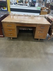 Ample MCM Executive Wood Desk