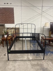 Ikea LILLESAND Full Bed Frame (NEEDS NEW HARDWARE)