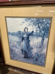 On the Way To Grandma's House Framed Art